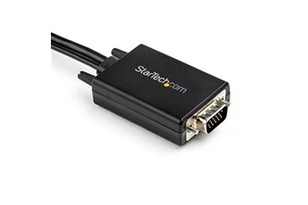 Connectique Audio / Vidéo StarTech.com Adaptateur HDMI vers VGA Startech VGA2HDMM2M (2 m) Noir