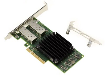 Carte réseau PCI Express à 2 ports fibre optique 10 Gigabit Ethernet Carte réseau PCI Express à 2 ports fibre optique 10 Gigabit Ethernet