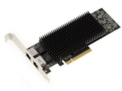 Carte Réseau PCIe 10G SFP+ Intel JL82599EN - Adaptateur Ethernet 10 Gigabit Haute Vitesse Pour PC & Serveur