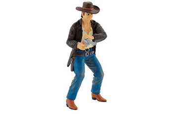 figurine pour enfant bullyland cowboy avec revolver figurine
