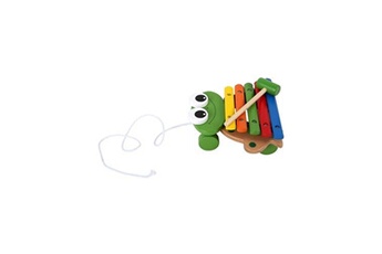 jeu éducatif musical small foot bois colorées xylophone frog