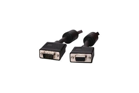 Connectique Audio / Vidéo GENERIQUE CABLING® Rallonge de câble VGA HD-15 M HD-15 F Blindé 5 m