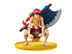 Figurine One Piece - Monkey D Luffy Big Zoukeio Special Film Gold 12cm
