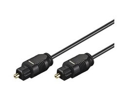 Câble Optique Audio TOSLINK 5M, Fibre Optique Toslink Compatible avec PS4/3, Xbox One, Wii, Canal Sat HD, TVs HD, DVD, Blu-Rays, Amp AV