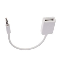 Jack 3,5 mm plug adaptateur audio aux cable usb 2. 0 cable convertisseur cordon line pour car mp3