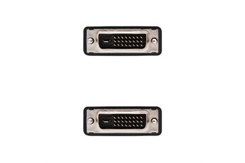 Connectique Audio / Vidéo Nanocable Câble DVI 10.15.0802 (1,8 m) Noir