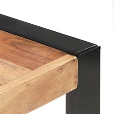 Vidaxl Table De Salle À Manger 160X80x75 Cm Bois Solide