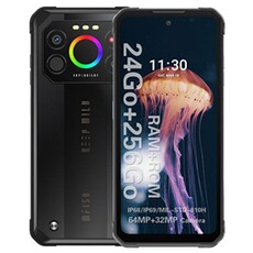 Smartphone Iiif150 4G Robuste Smartphone Air1 Ultra+,12Go + 256Go,6.8 FHD IP68 écran 64MP+32MP Caméra 7000mAh(30W Charge rapide) Android 12 Téléphone portable GPS NFC