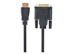 Cablexpert - Câble adaptateur - DVI mâle pour HDMI mâle - 3 m