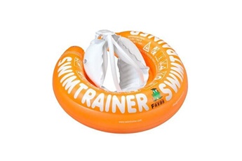 bouée et matelas gonflable generique freds swim academy bouee bebe swimtrainer orange - 2 a 6 ans