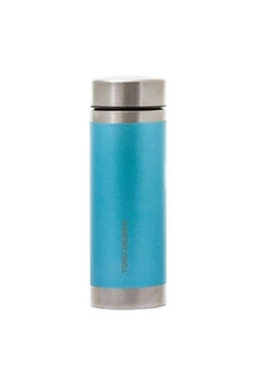 tasse et mugs yoko design bouteille isotherme avec filtre a thé - irisé bleu givré - 350 ml