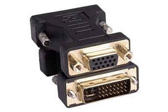 Connectique Audio / Vidéo Lineaire AD280 Adaptateur VGA male / DVI-I femelle