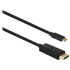 TNB Câble USB-C vers DisplayPort M/M - 2m - noir