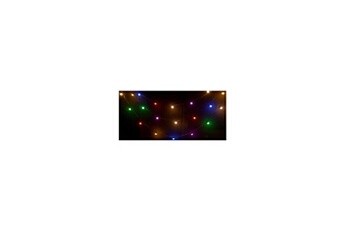 guirlande lumineuses ibiza light guirlande lumineuse - ibiza - ledstring-color - 20 leds de couleur avec une protection ip44 - 10 m