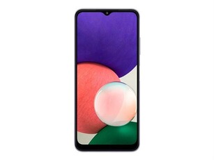 Smartphone Samsung Galaxy A22 5G - 5G smartphone - double SIM - RAM 4 Go / Mémoire interne 64 Go - microSD slot - Écran LCD - 6.6" - 2408 x 1080 pixels (90 Hz) - 3 x