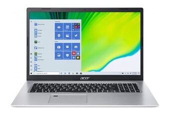PC portable Acer Aspire 5 A517-52-33HD - Intel Core i3 - 1115G4 / jusqu'à 4.1 GHz - Win 10 Familiale 64 bits - UHD Graphics - 4 Go RAM - 1 To HDD - 17.3" IPS 1920 x