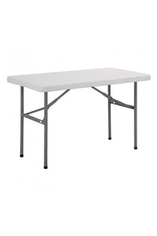 table de jardin bolero table rectangulaire pliante 1220 mm - 1220