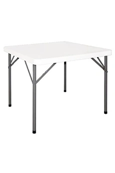 table de jardin bolero table carrée pliante 86 cm de côté - - 860