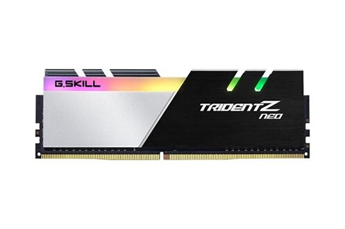 Mémoire RAM G.skill TridentZ Neo Series - DDR4 - kit - 32 Go: 2 x 16 Go -  DIMM 288 broches - 3600 MHz / PC4-28800 - CL18 - 1.35 V - mémoire sans  tampon - non ECC - noir