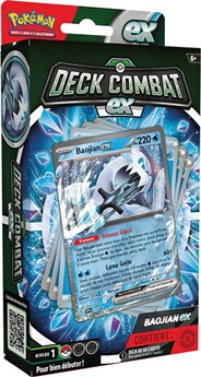 Carte à collectionner Kit d'initiation Deck de combat Baojian Ex ou Forgelina Ex Modèle aléatoire