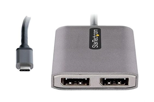 Boîtier de répartition vidéo StarTech.com 2-Port USB-C MST Hub