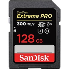 Carte Extreme PRO SDHC UHS-Il 128GB