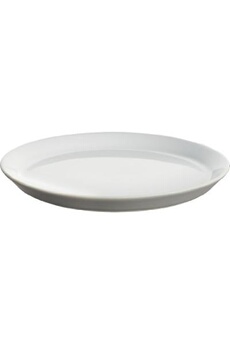 vaisselle alessi dc035 lg tonale assiette à dessert en céramique stoneware light grey set de 4 pièces