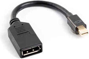 Montage et connectique PC Lanberg AD-0003-BK DisplayPort cable 0.12 m Mini DisplayPort Black