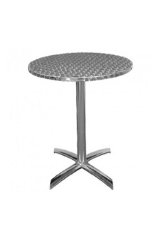 table à plateau basculant inox 600(diamètre)