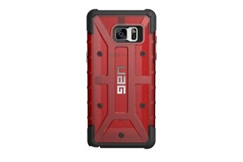 UAG Plasma - Coque de protection pour téléphone portable - robuste - polycarbonate, caoutchouc - rouge transparent, magma - pour Samsung Galaxy Note7