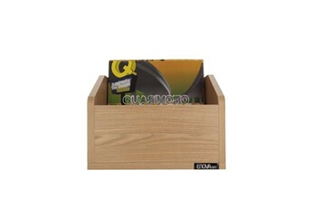 Meuble Enova Hifi Vinyle Box 120swe pour 120 vinyles Bois - vue 2