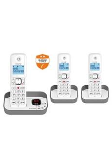 Téléphone Sans Fil Alcatel F860 Voice Trio – Répondeur, 3 Combinés, Blocage d'Appels - vue 7
