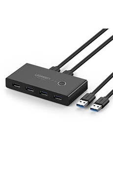 Hub USB 3.0 4 ports UG-SWI2IN4-US216 Noir