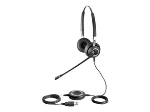 BIZ 2400 Duo USB - Micro-casque - sur-oreille - filaire