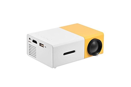 Garsent Mini projecteur, LED Vidéoprojecteur Home Cinéma HD HDMI USB VGA AV SD Projecteur de Cinéma compatible avec iPhone iPad Smar - Vidéoprojecteur