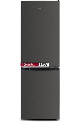 Refrigerateur congelateur en bas CHiQ FBM157L42 (classe énergie : E) - Réfrigérateur  congélateur bas 157 Litres