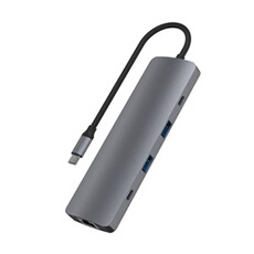 Hub USB C T'nB iClick 9 en 1 - vue 2