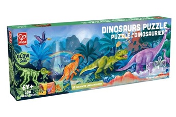 puzzle hape puzzle xxl 200 pièces dinosaures