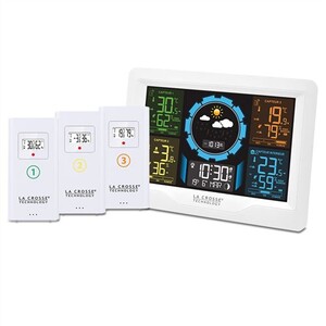 Stazione Meteo La Crosse WS6820 - Display LCD A Colori, Radio-pilotata, Con Sensore Esterno