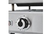 Brasero Plancha au gaz Silvia II G Inox - 3 brûleurs - Surface de cuisson 67 x 34 cm - Inox - Gris photo 4