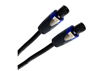 Câblage et connectique Plugger Câble HP 2 x 2.5mm² Speakon Mâle - Speakon Mâle 10m Elite