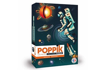puzzle poppik puzzle éducatif astronomie avec poster 500 pièces