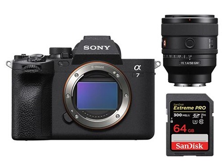 Appareil photo bridge Sony Alpha A7 Mark IV Boitier Noir FE 50