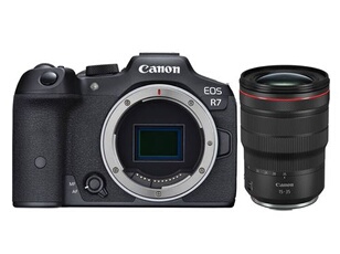 Appareil photo sans miroir EOS R7C Noir + RF 15-35mm F2.8 L IS USM