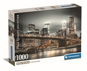 Puzzle Compact 1000 pièces New York Skyline