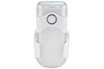 lampe de poche (standard) alecto lampe de poche led rechargeable / veilleuse led automatique atl-80 blanc