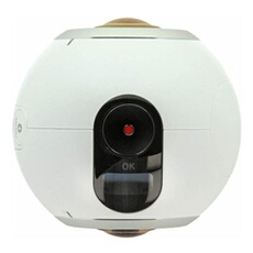 Casque Vélo Samsung Samsung Accessoire Casque Sport Smc200 Gear 360 4 K 30 Fps Action Camera, Blanc