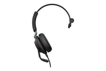 Ecouteurs Jabra Evolve2 40 MS Mono - Micro-casque - sur-oreille - convertible - filaire - USB-A - isolation acoustique - Certifié pour Microsoft Teams