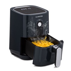 Friteuse à air chaud - Crisp-Pro - Aifryer - 1400W - 2,8 litres - 8 programmes - Minuterie - Noir