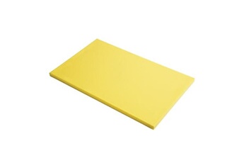 planche à découper gastro m planche à découper haute densité jaune - 325 x 265 mm - - - polyéthylène